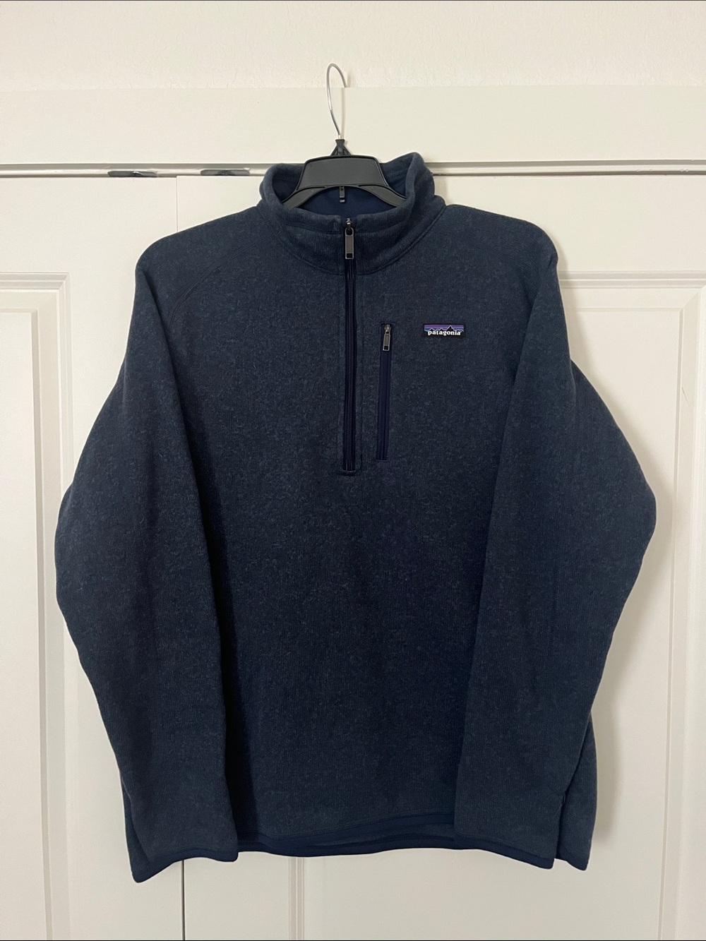 Patagonia Better Sweater Quarter Zip Dark Navy Half-Zip Fleece Pullover